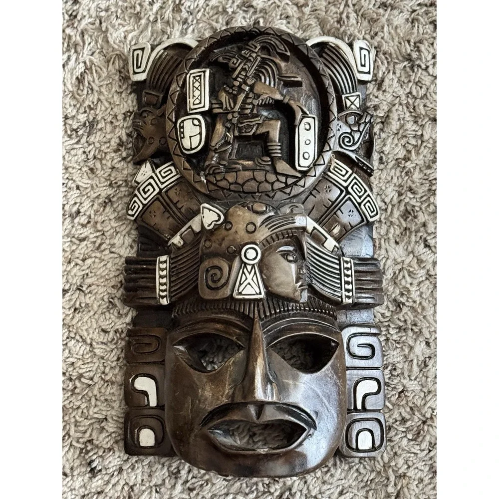 Vintage Aztec‎ Mayan Wall Mask
